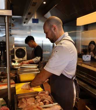 Chef Ryuma takeover at Ape Yakitori Bar in Newcastle